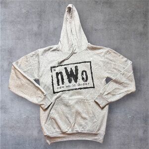 WCW nWo New World Order Hoodie Men’s XS Attitude Era 90s Wrestling